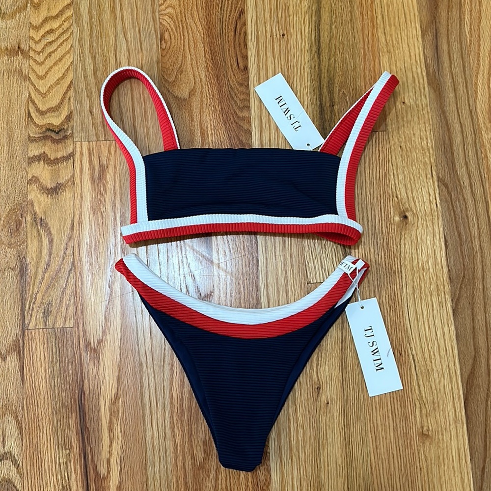 TJ Swim bikini 4th of July collection brand new with tags still on